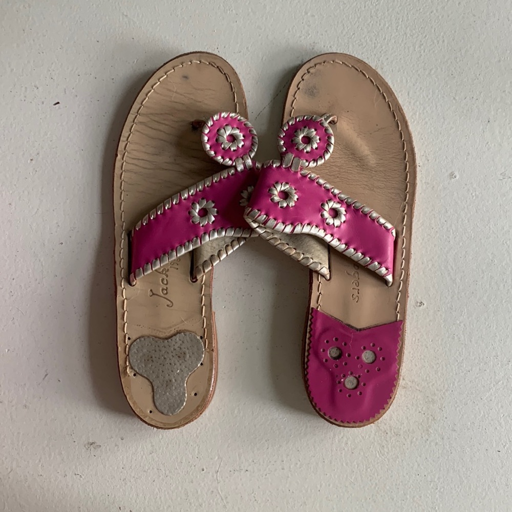 Jack roger sandals pink!